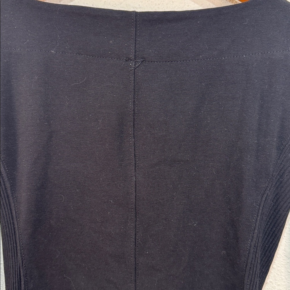 Free People “looking back” Black Lace-Up Women's Top size small - Picture 5 of 6